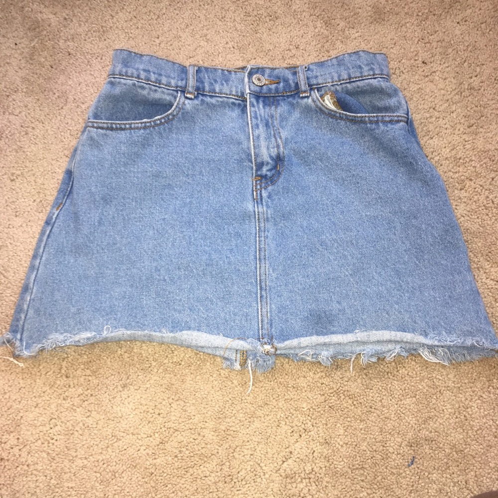 BRANDY MELVILLE BLUE DENIM SKIRT